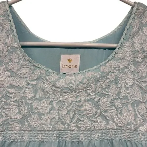 Chic Light Blue Ruffle Midi Dress - Picture 2 of 9